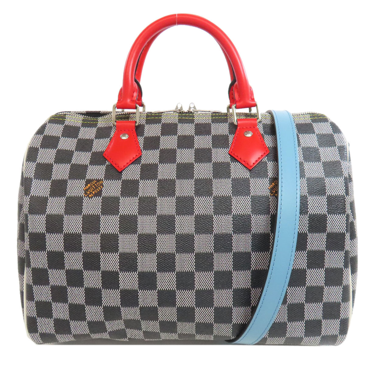 LOUIS VUITTON Boston Duffel bag N40236 Damier canvas black Speedy bandouliere 30