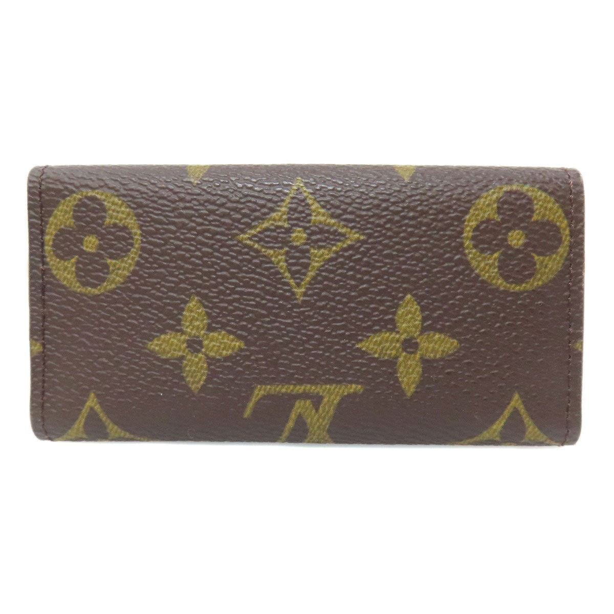 LOUIS VUITTON Key case Key holder M62631 Monogram canvas Brown Multicles4