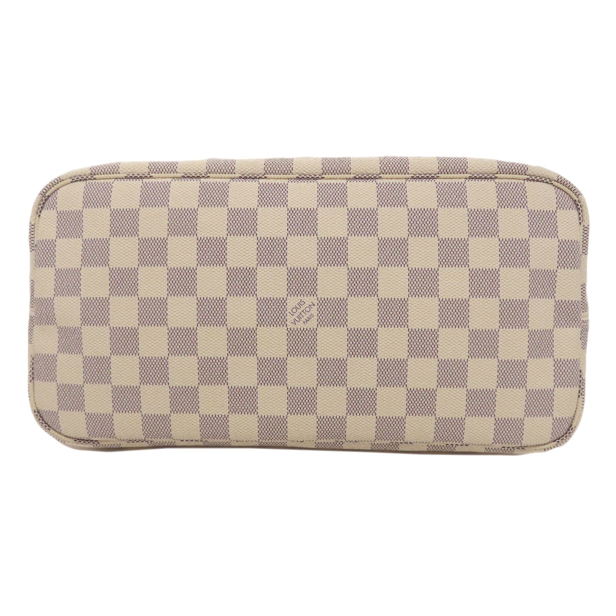 LOUIS VUITTON Tote Bag N41361 Damier canvas white Neverfull MM