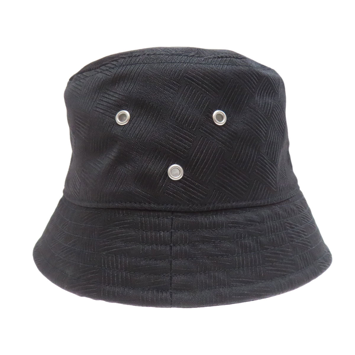 BOTTEGAVENETA hat Nylon black INTRECCIATO Bucket Hat