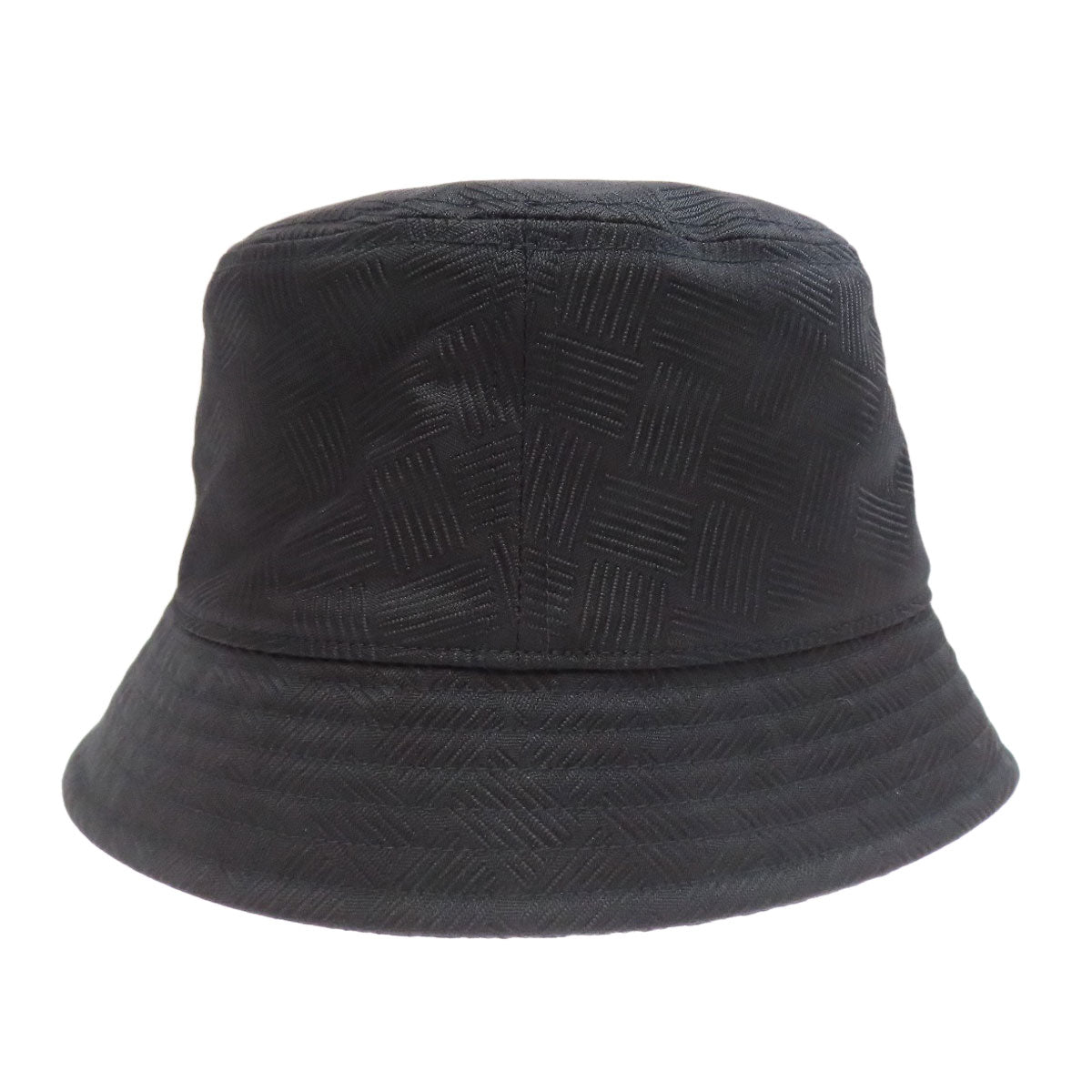 BOTTEGAVENETA hat Nylon black INTRECCIATO Bucket Hat