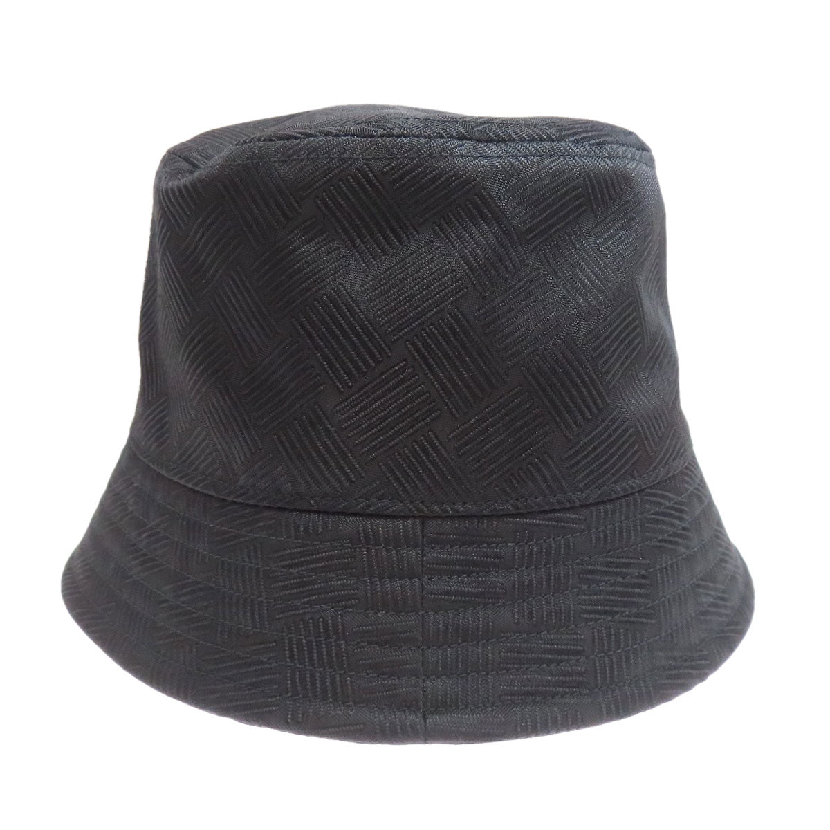 BOTTEGAVENETA hat Nylon black INTRECCIATO Bucket Hat