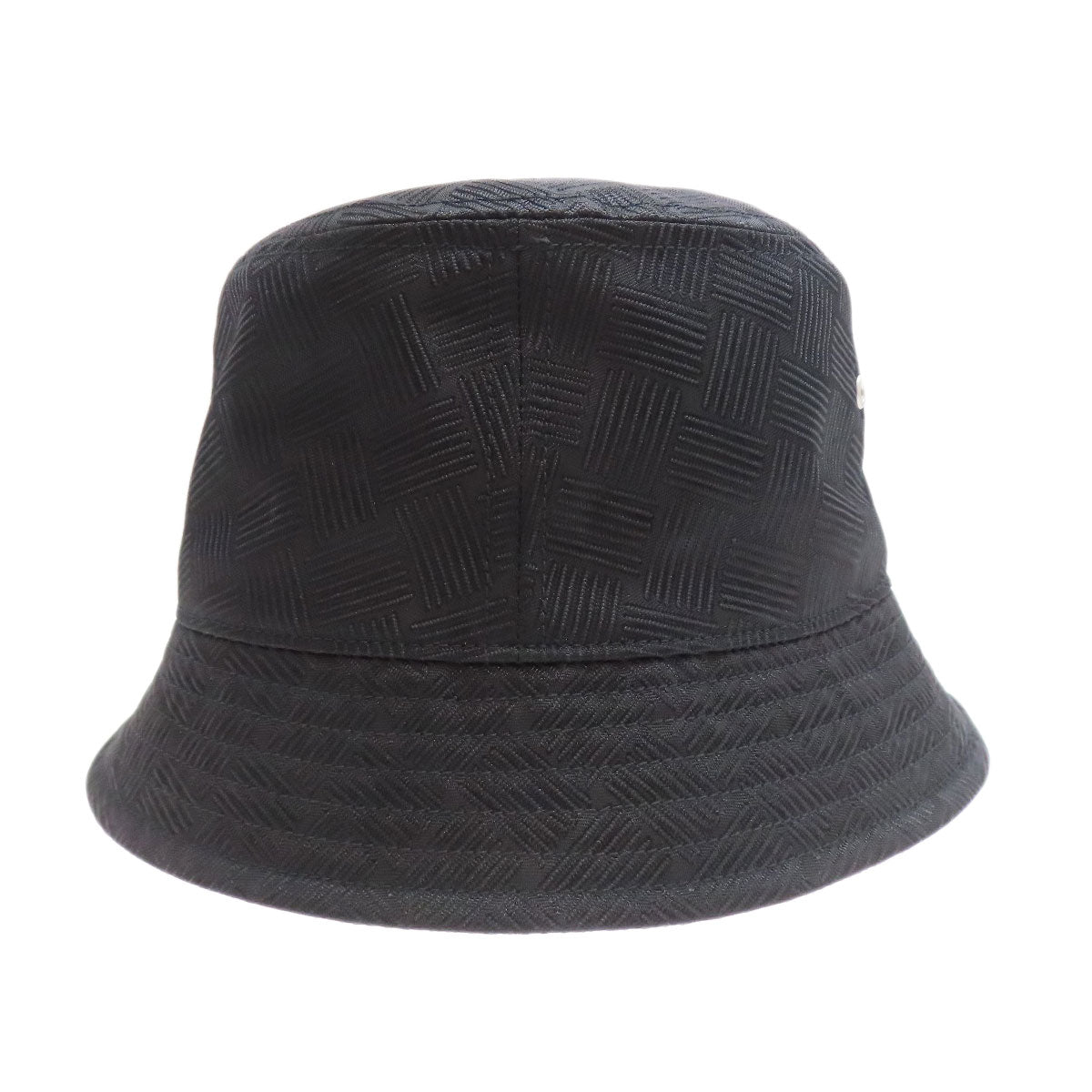 BOTTEGAVENETA hat Nylon black INTRECCIATO Bucket Hat