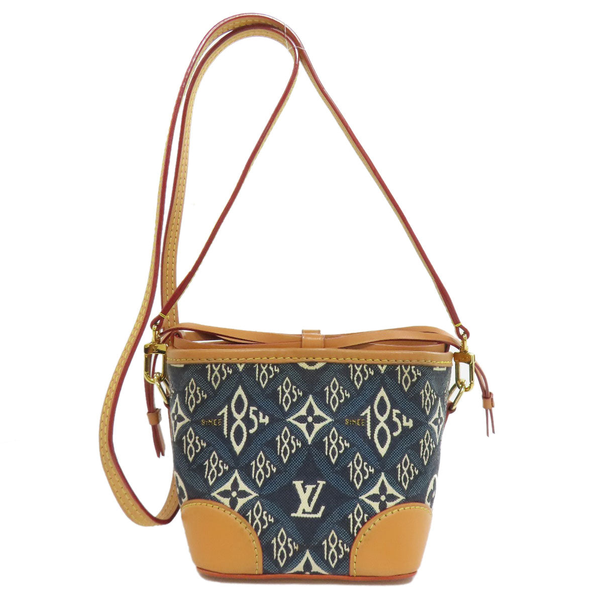 LOUIS VUITTON Shoulder Bag M57447 canvas blue Noe Perth