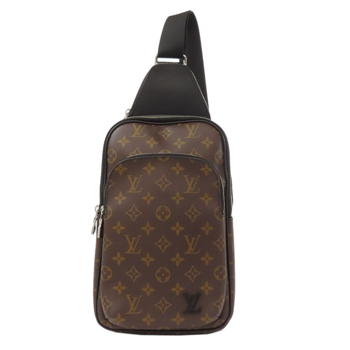 LOUIS VUITTON Sling bag M46327 Monogram canvas Brown Avenue Sling Monogram Macassar
