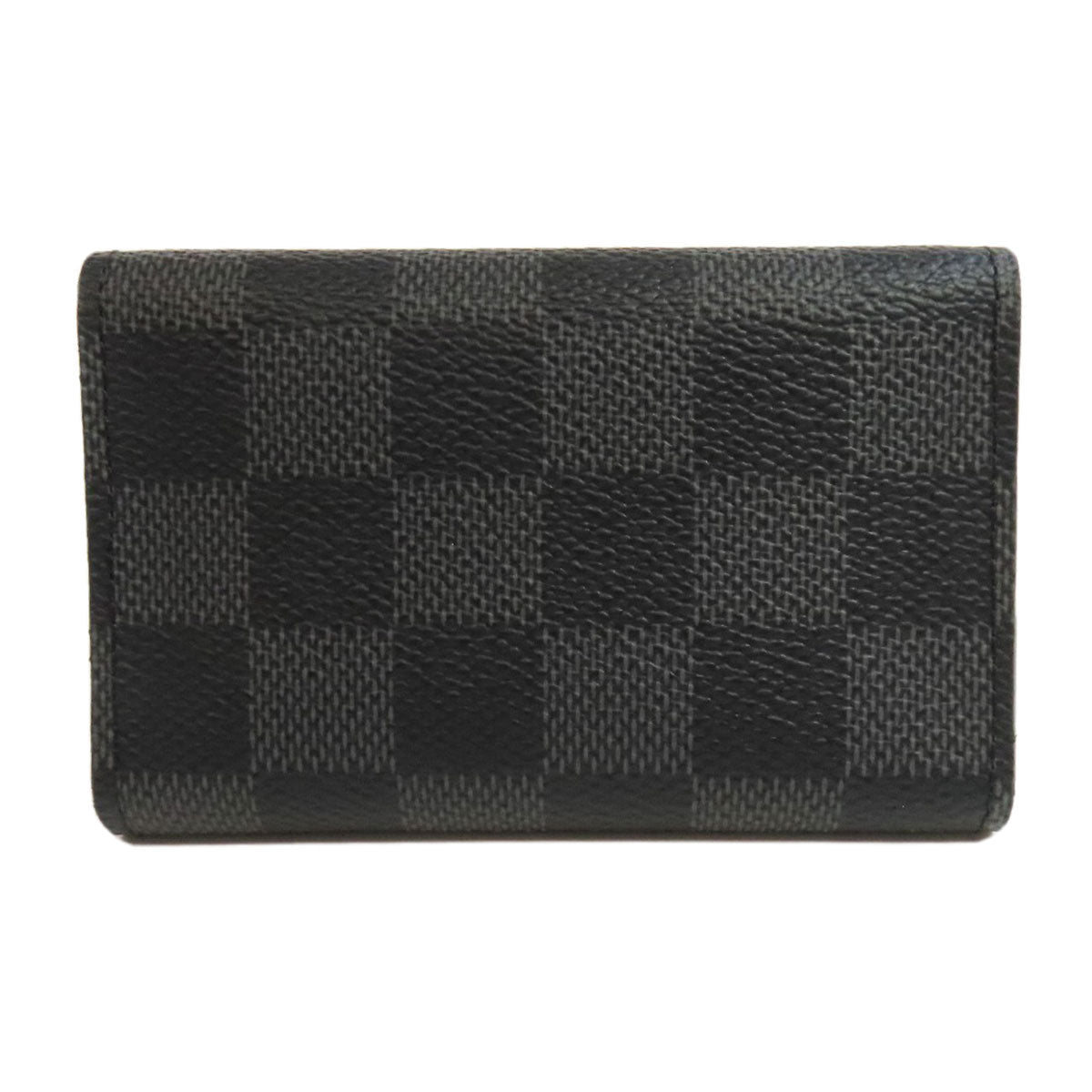 LOUIS VUITTON Key case Key holder M62662 Damier canvas gray Multicles6