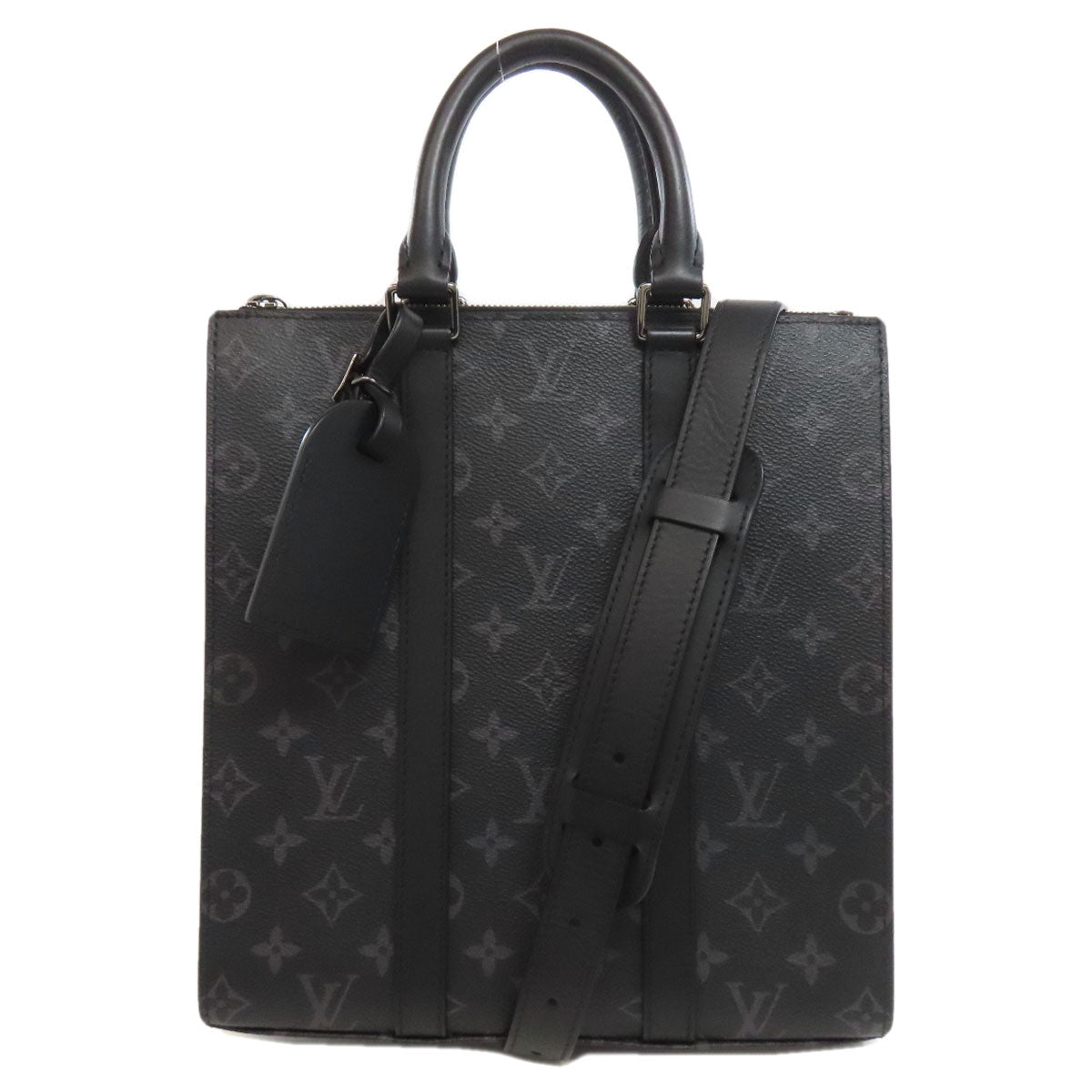 LOUIS VUITTON Handbag M46452 Monogram Eclipse black Sac Plat