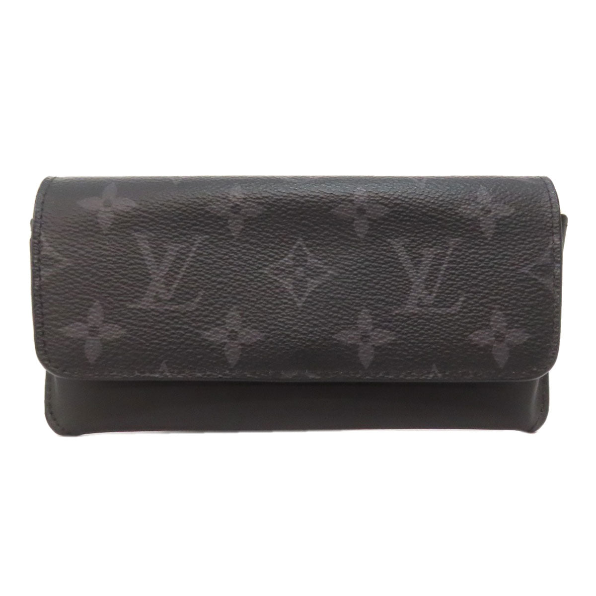 LOUIS VUITTON glasses case GI0296 Monogram Eclipse black Etui Lunette