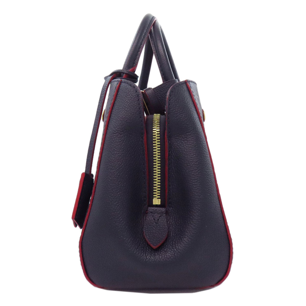 LOUIS VUITTON Handbag M42747 Ann Platt Navy Montaigne BB