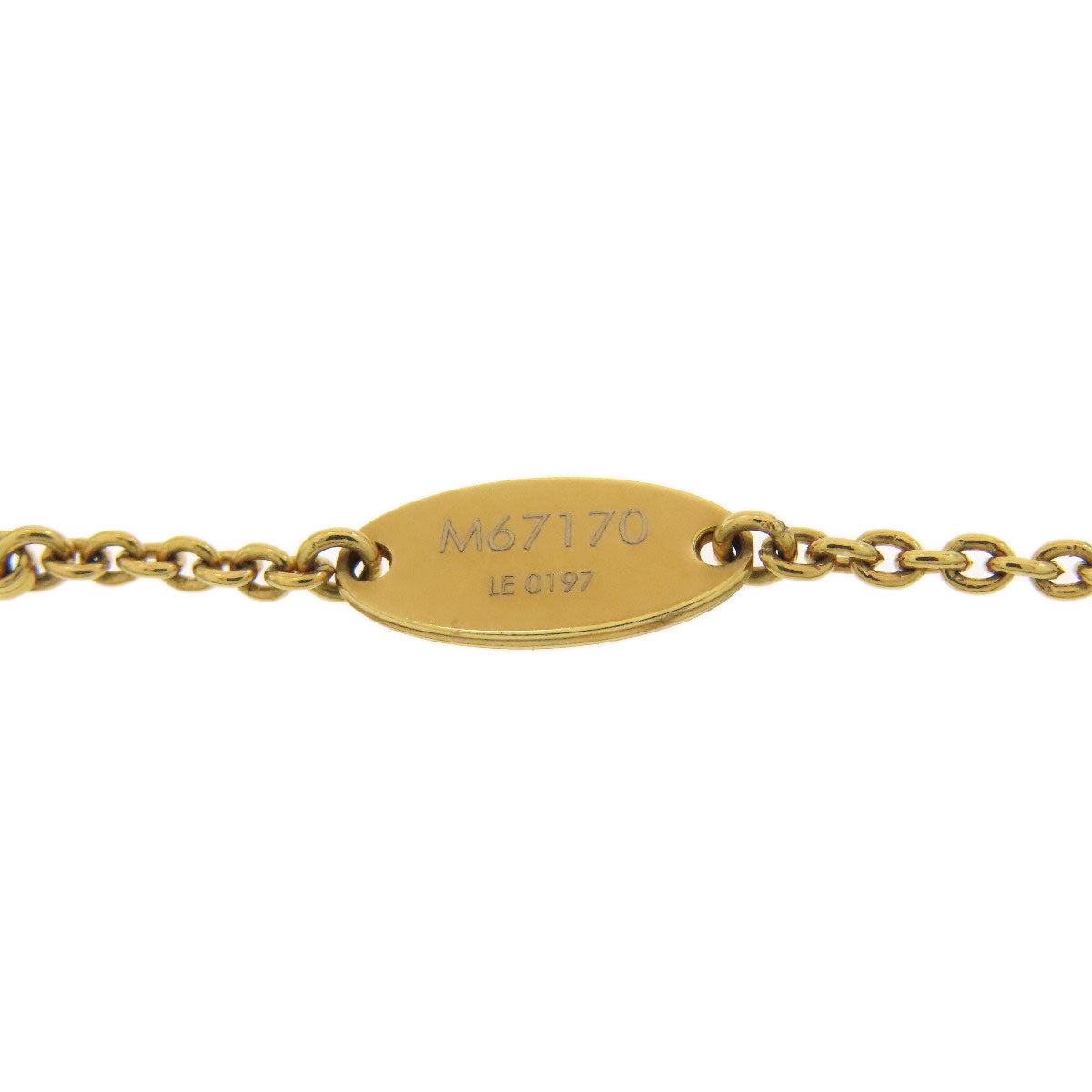 LOUIS VUITTON bracelet M67170 Gold Plated gold LV&ME M