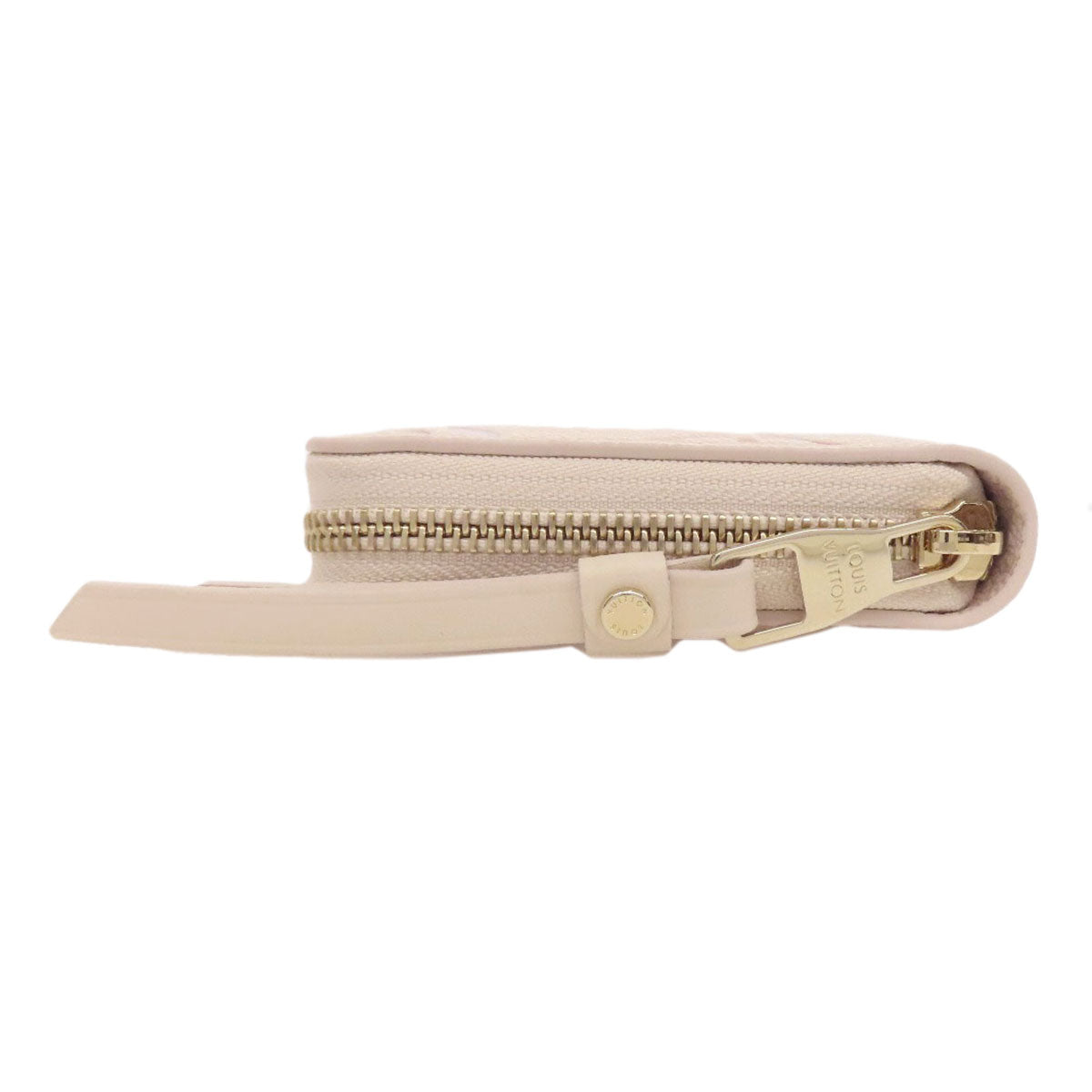 LOUIS VUITTON Long Wallet Purse M25594 Ann Platt white Zippy wallet