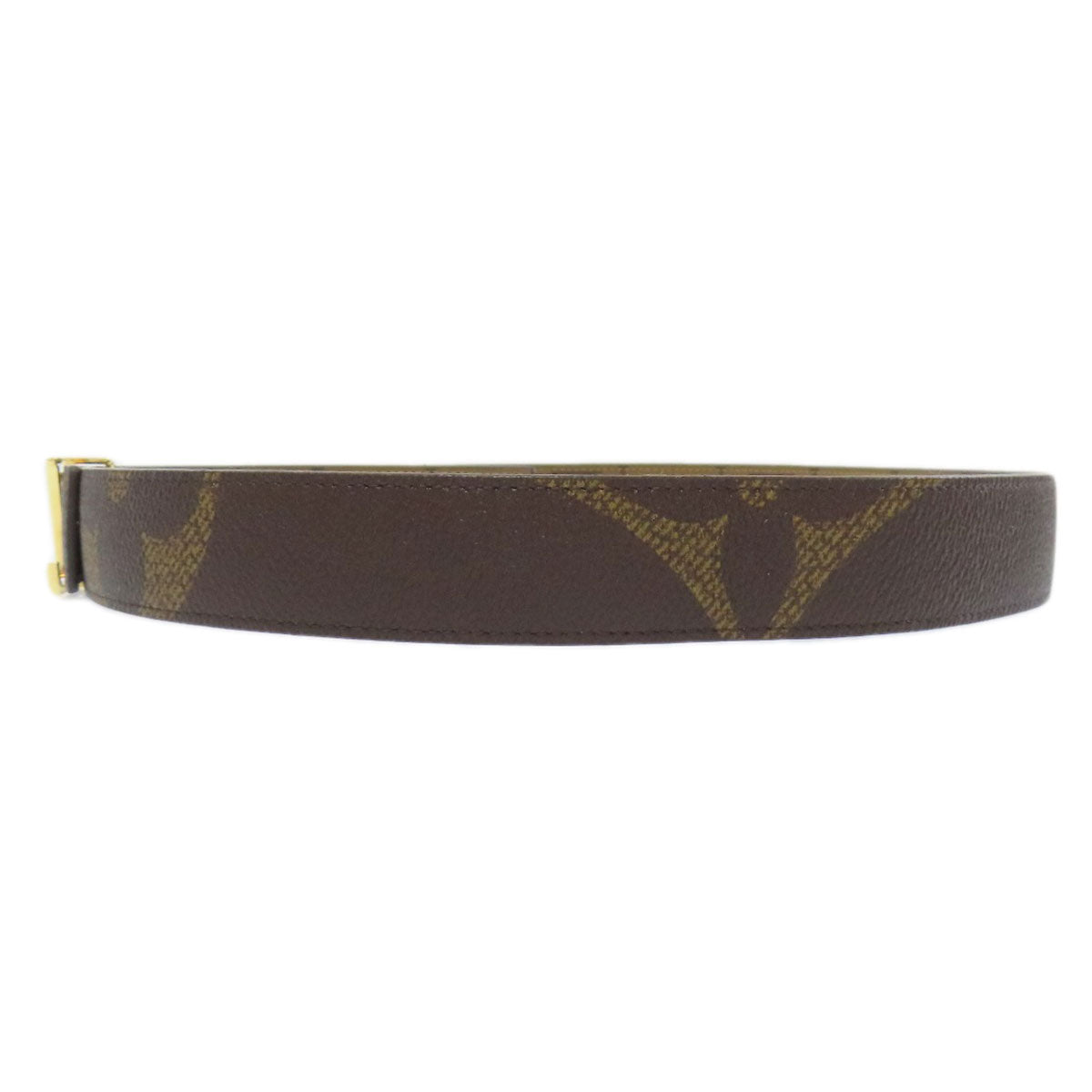 LOUIS VUITTON belt M0149 Monogram Giant Brown Belt LV Iconic 30MM Reversible