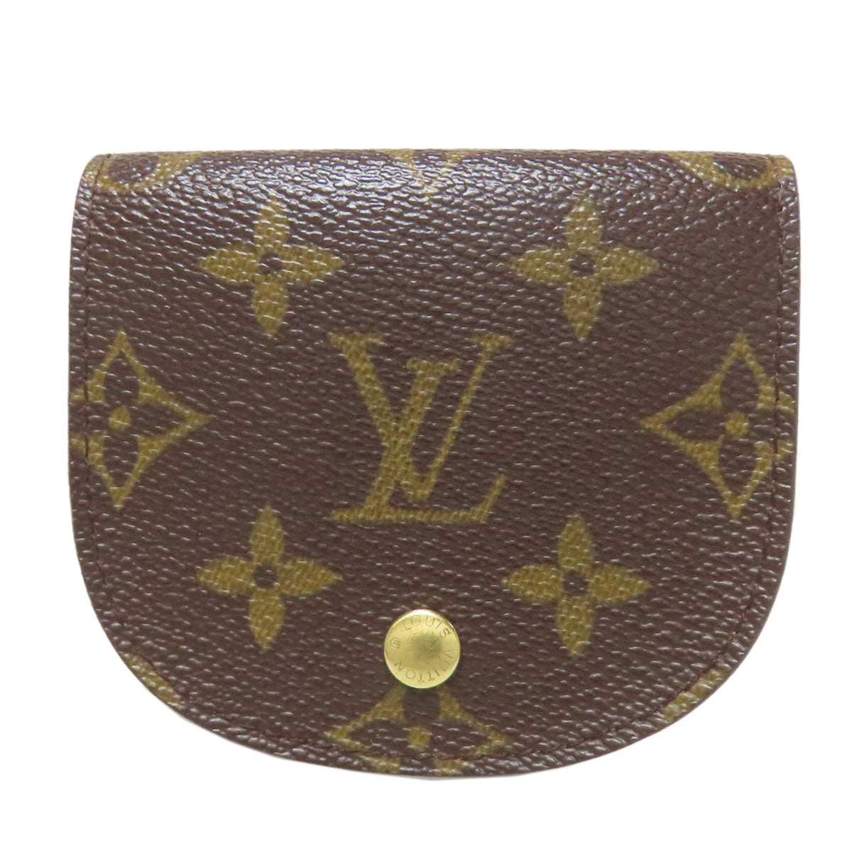 LOUIS VUITTON Coin case M61970 Monogram canvas Brown Porto Monet Guze