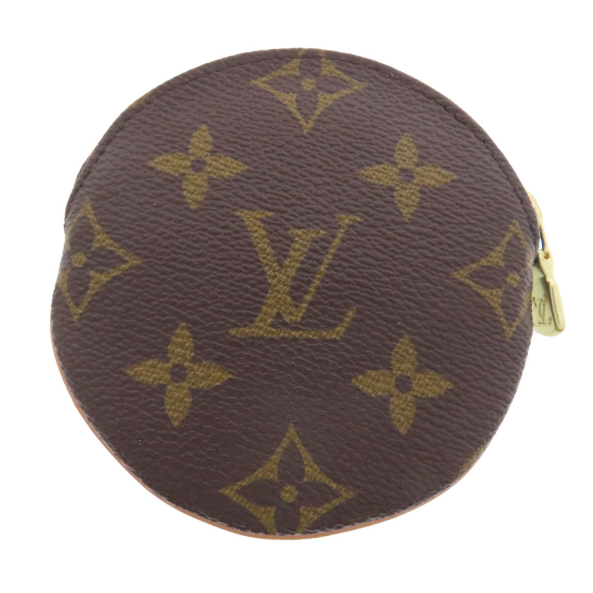 LOUIS VUITTON Coin case M61926 Monogram canvas Brown Portonet Ron