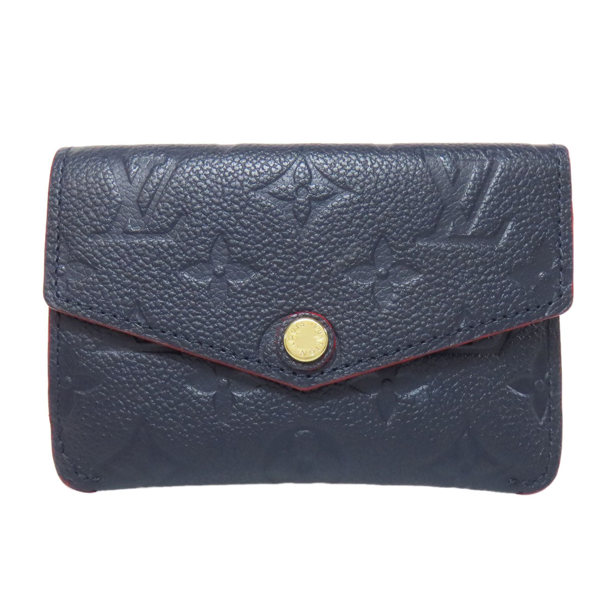 LOUIS VUITTON Coin case M62017 Ann Platt Navy Pochette Cre