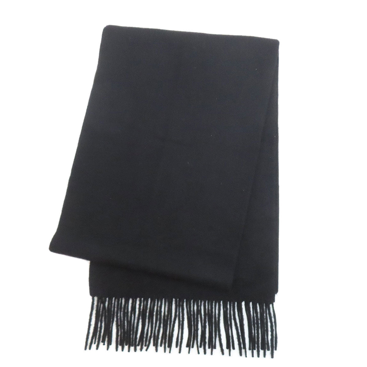 LOUIS VUITTON Scarf M75362 cashmere black Esharp Geraum