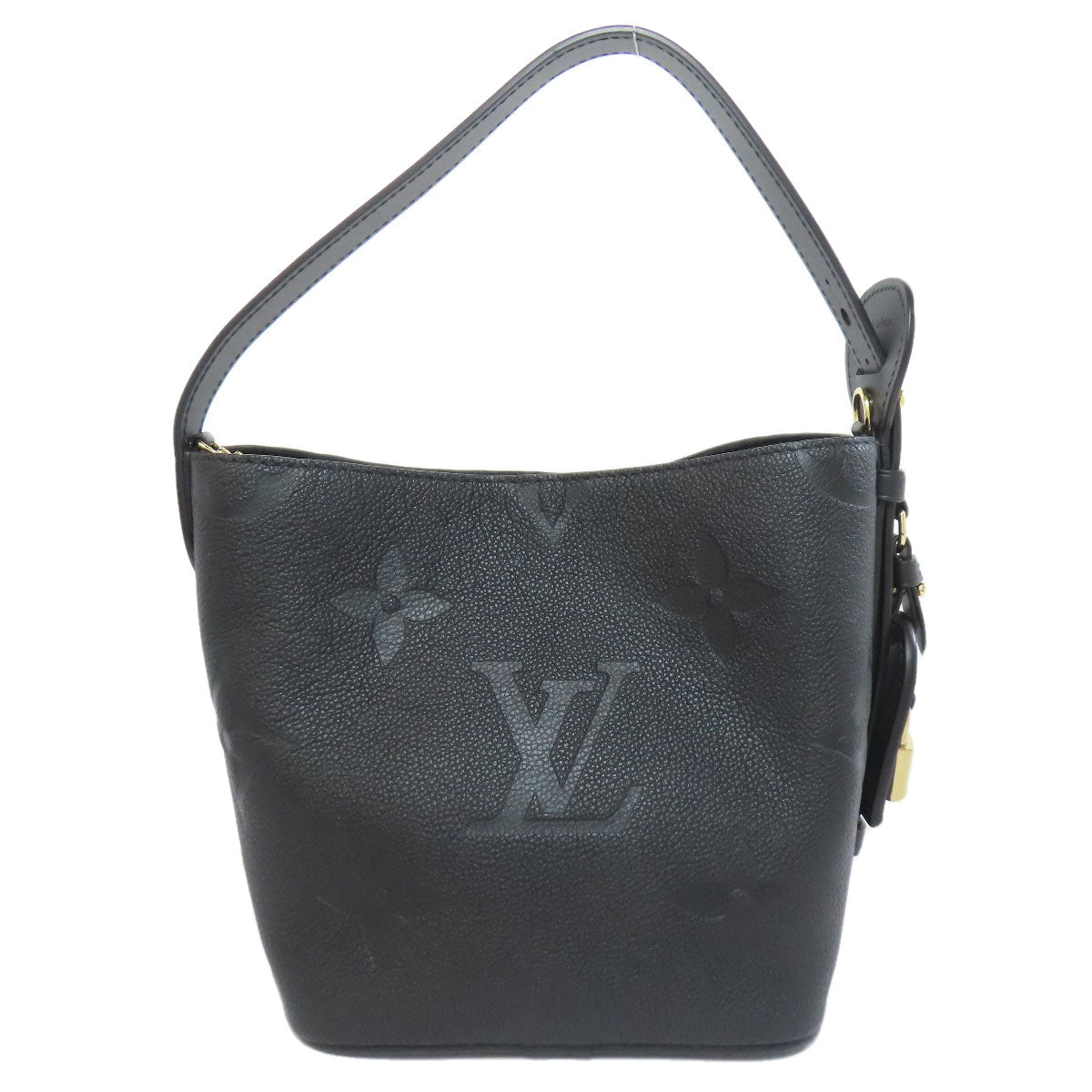 LOUIS VUITTON Handbag M13480 Ann Platt black All-in BB