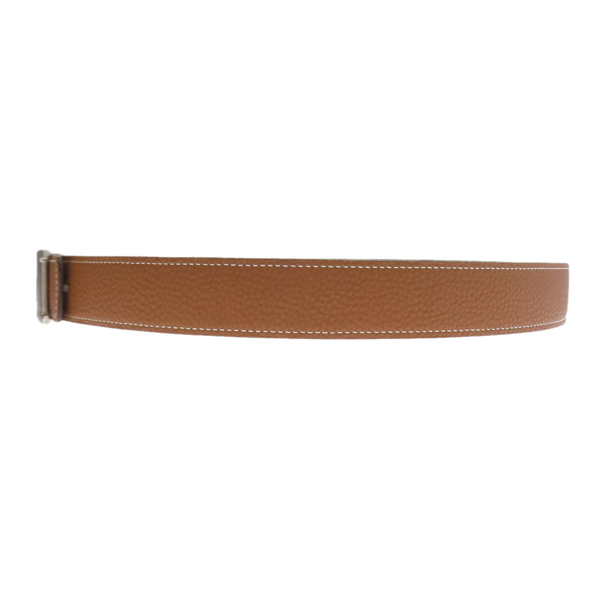 HERMES belt Taurillon Clemence gold Constance Belt Gold Metal