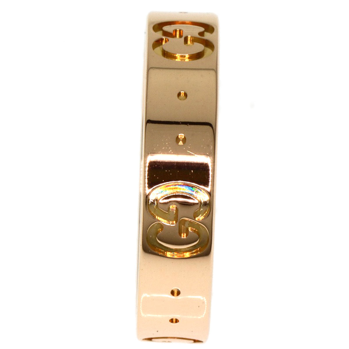 GUCCI Ring 18K Pink Gold gold Icon # 9 Women