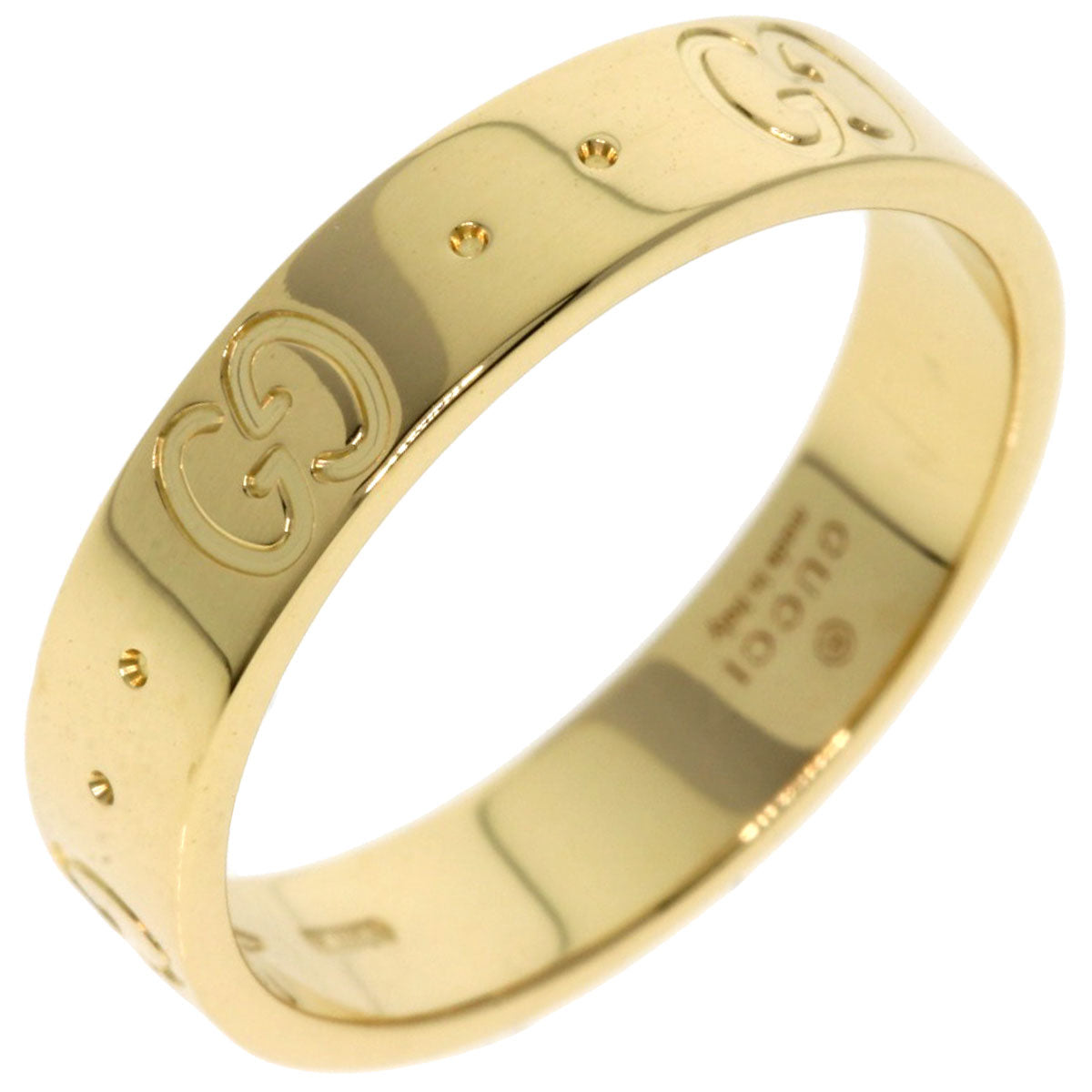 GUCCI Ring 18K Yellow Gold gold Icon # 9