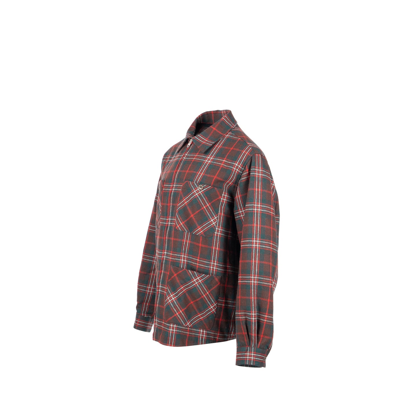 GUCCI Size 46 Menâs Checked Wool Jacket Multicolour