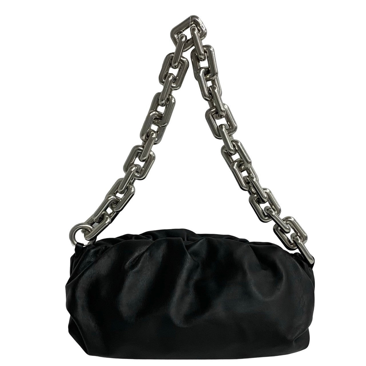 BOTTEGAVENETA Shoulder Bag leather black The Chain Pouch Women