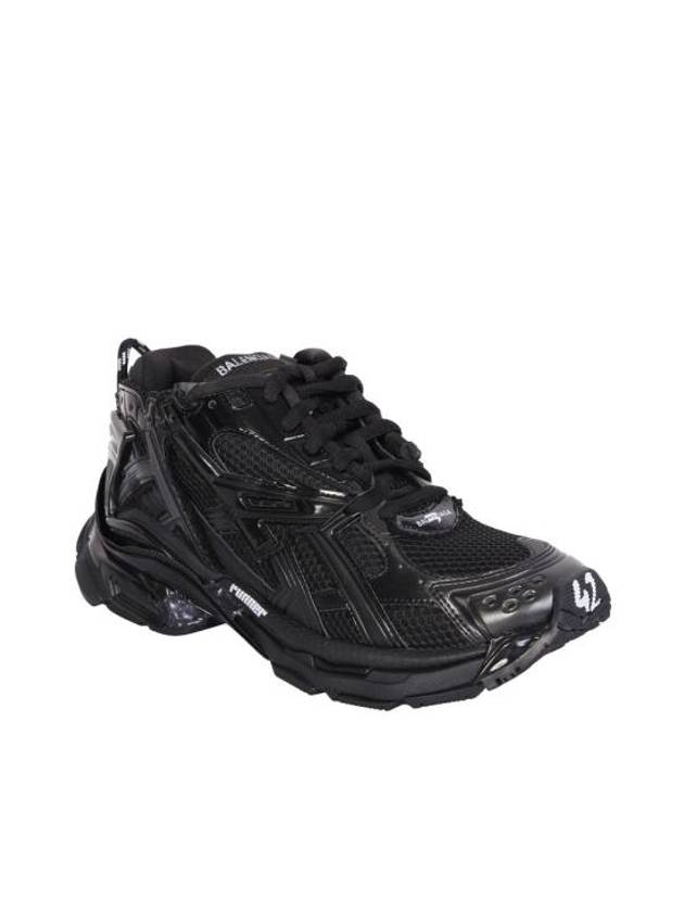 Luxury Balenciaga Trending 2025 Runner Low Top Sneakers Black