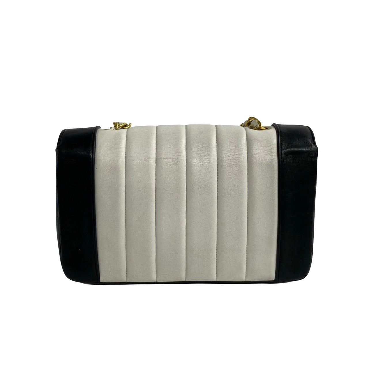 CHANEL Shoulder Bag lambskin white COCO Mark Women
