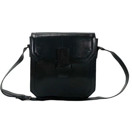 YVES SAINT LAURENT Shoulder Bag leather black logo Women