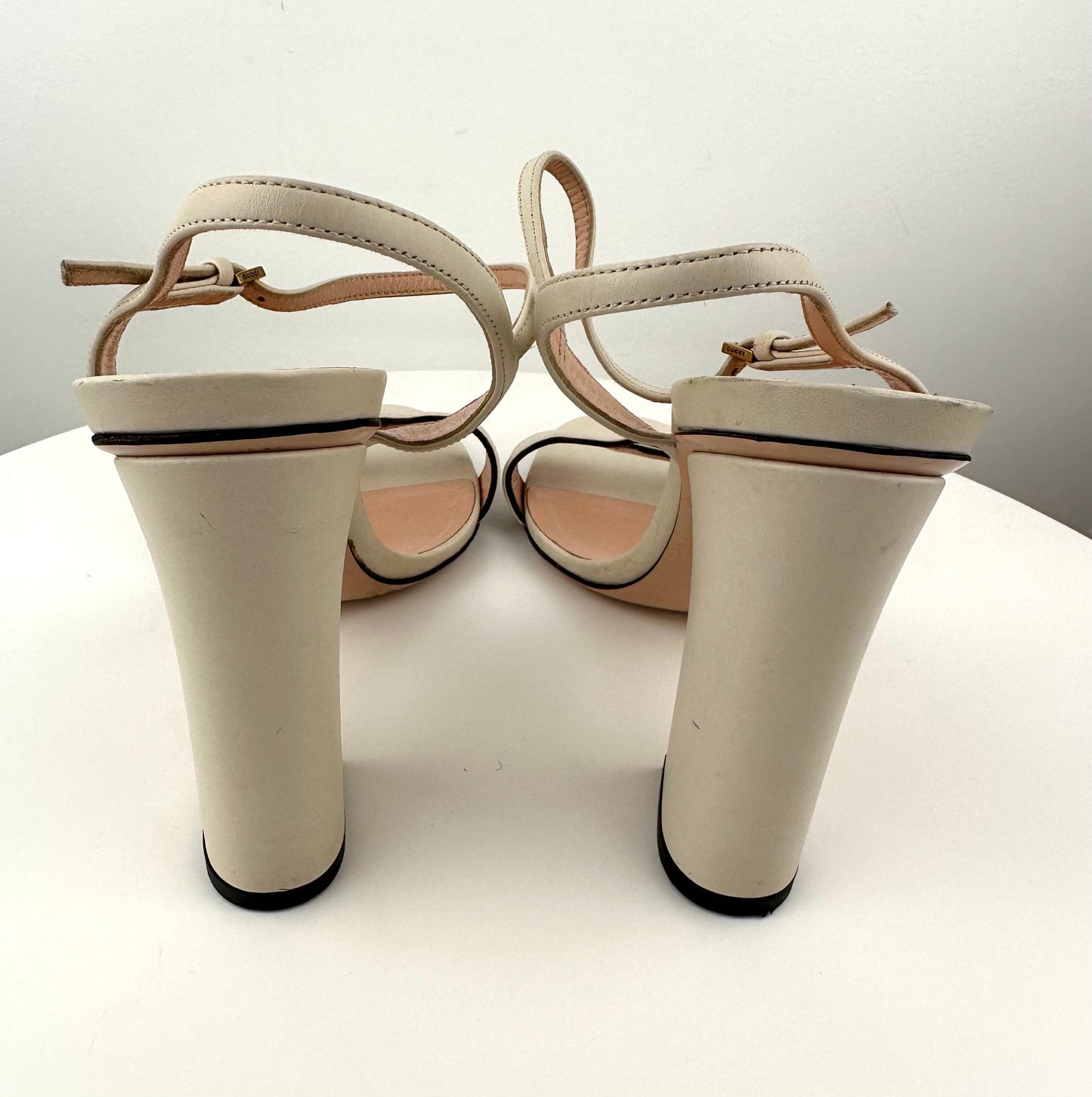 Gucci GG Marmont Leather Sandals