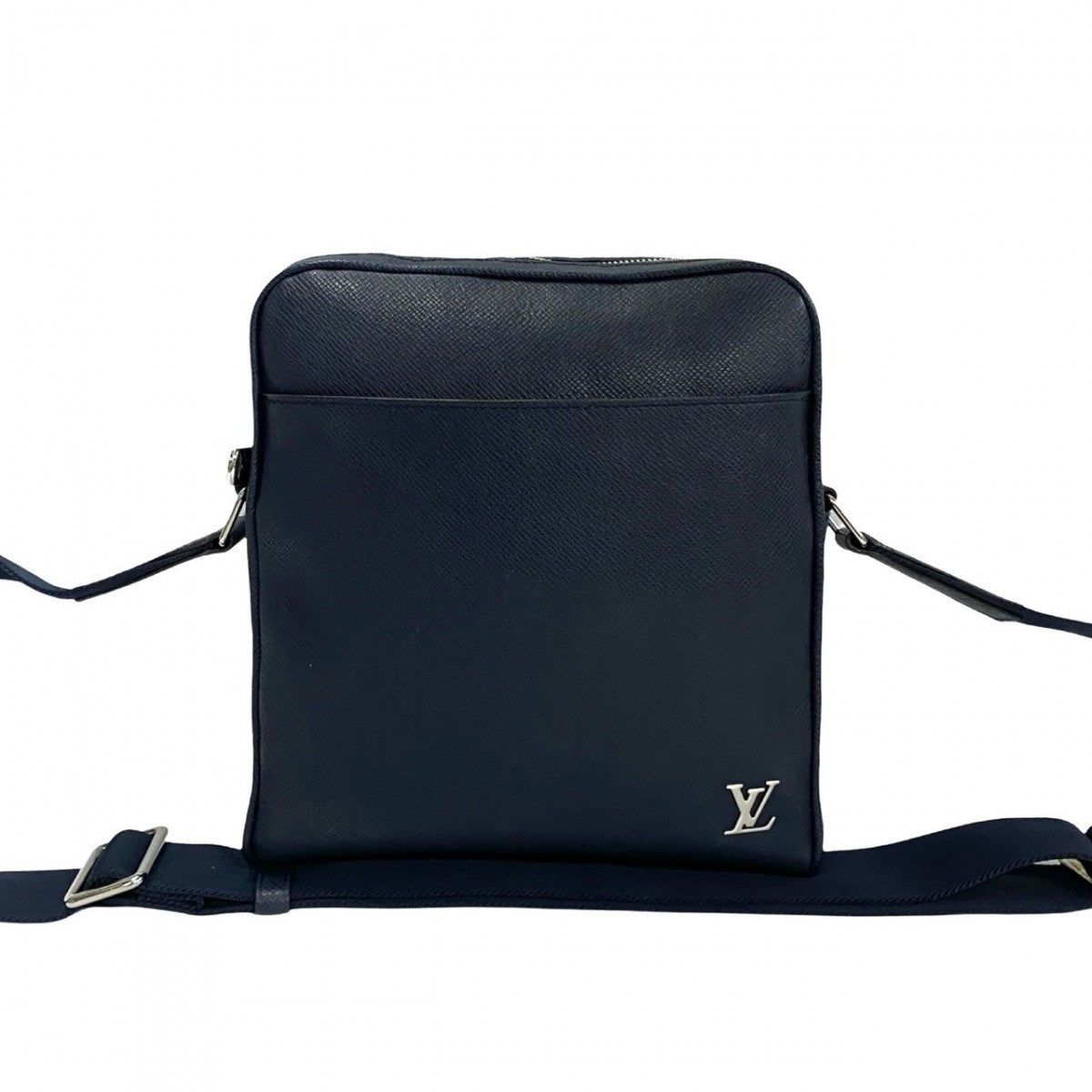 LOUIS VUITTON Shoulder Bag M30321 leather Navy Taiga Messenger PPM mens
