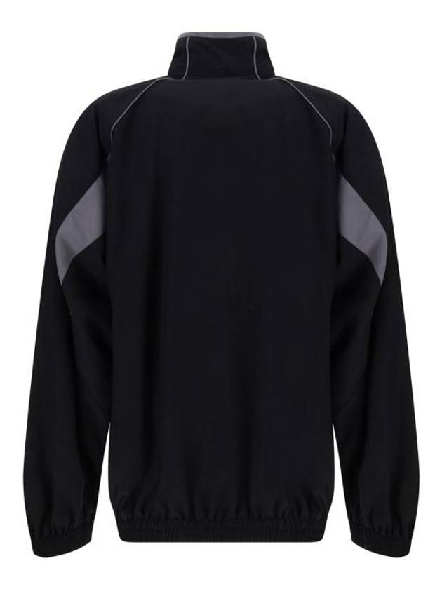 Luxury Balenciaga Trending 2025 3B Sports Icon Medium Fit Track Jacket Black