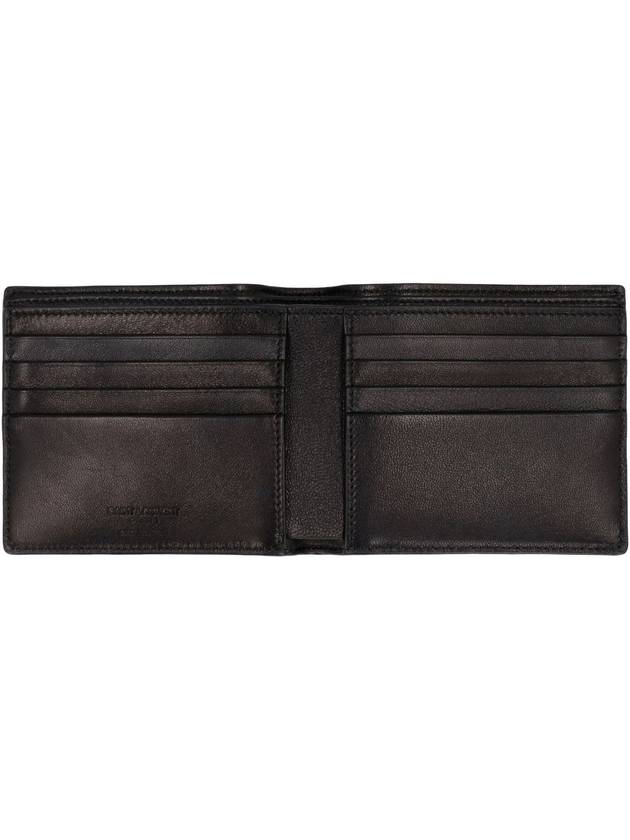 Luxury Saint Laurent Trending 2025 Men’s Wallet 756284AAB8V 1000 BLACK