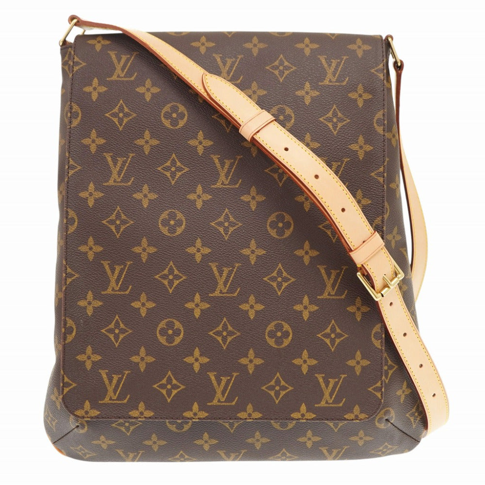 LOUIS VUITTON Shoulder Bag M51256 Monogram canvas Brown Monogram Musette