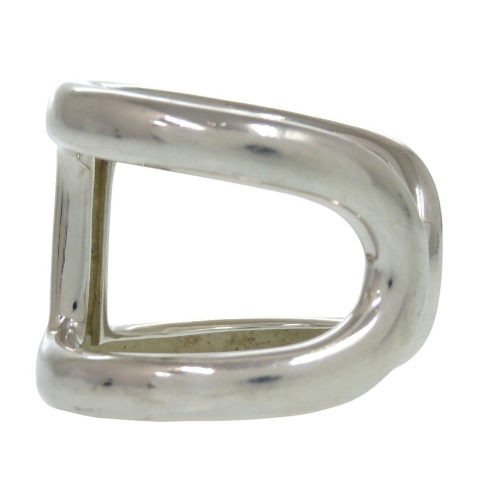 HERMES Bangle Silver925 Silver Cuff Bracelet OSMOSE Women