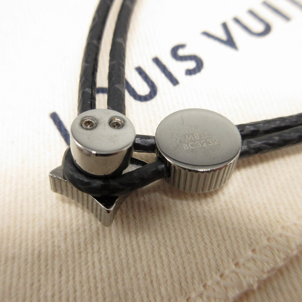 LOUIS VUITTON bracelet M8111 Monogram Eclipse, Metal black Monogram Eclipse Bracelet Catch It