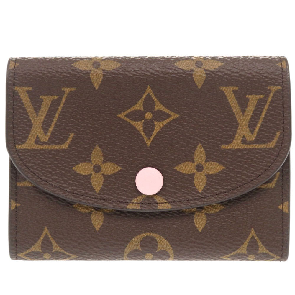 LOUIS VUITTON Bifold Wallet M62361 Monogram canvas Brown Monogram Portomone Rosary