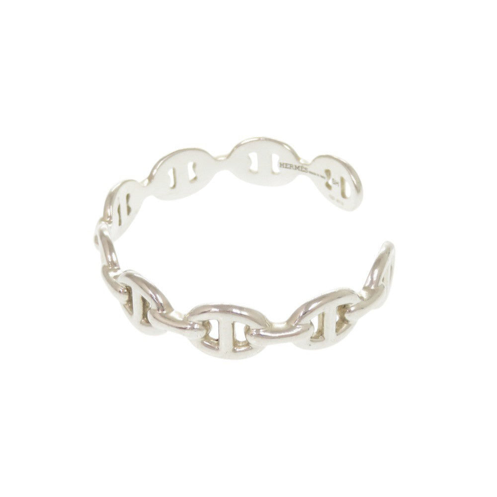 HERMES Bangle Silver925 Silver Chene Dunkle Enchaine Women SH