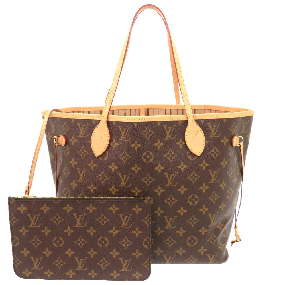LOUIS VUITTON Tote Bag M40995 Monogram canvas Brown Monogram New Neverfull MM