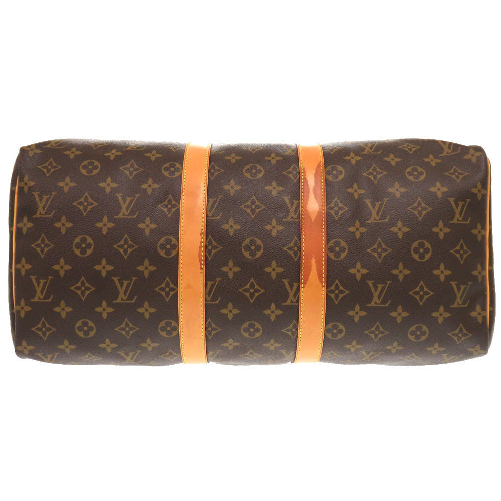 LOUIS VUITTON Boston Duffel bag M41428 Monogram canvas Brown Monogram Keepall 45