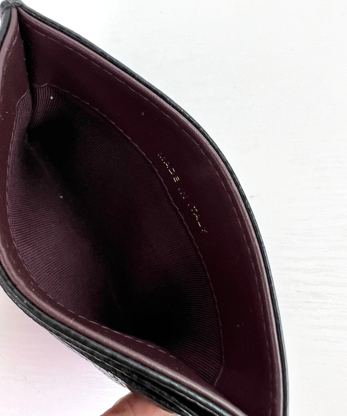 Chanel Classic Card Holder in Black