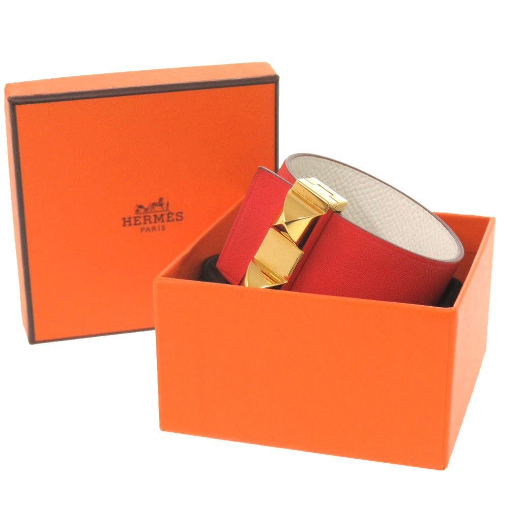 HERMES bracelet Epsom Capusine Medor Collier de Chien Imprevisible Women