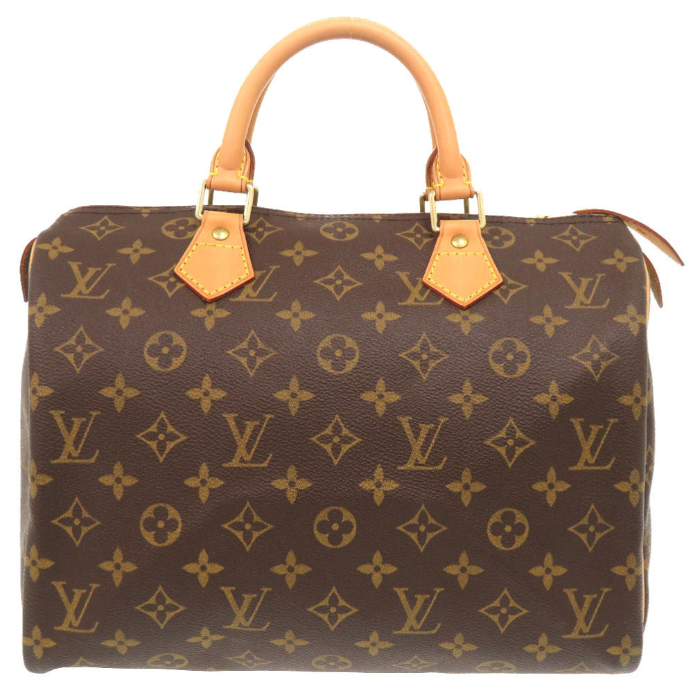 LOUIS VUITTON Handbag M41526 Monogram canvas Brown Monogram Speedy 30