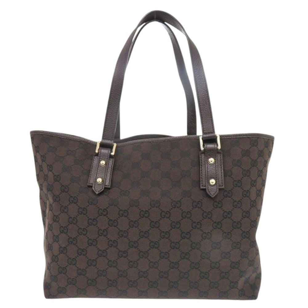 GUCCI Tote Bag GG canvas Brown