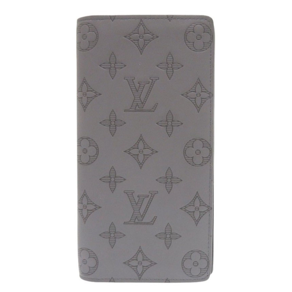 LOUIS VUITTON Long Wallet Purse M81335 Monogram canvas Monogram canvas gray Portefeuille Plaza