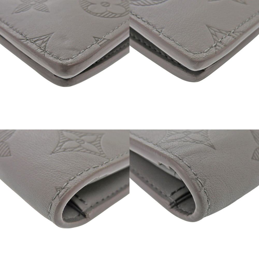 LOUIS VUITTON Long Wallet Purse M81335 Monogram canvas Monogram canvas gray Portefeuille Plaza