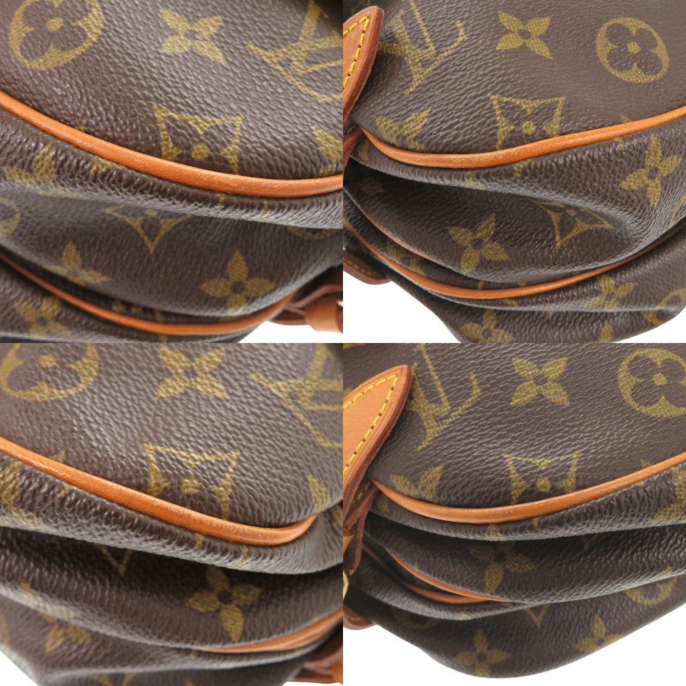 LOUIS VUITTON Shoulder Bag AR1911 Monogram canvas Brown Monogram Saumur 30