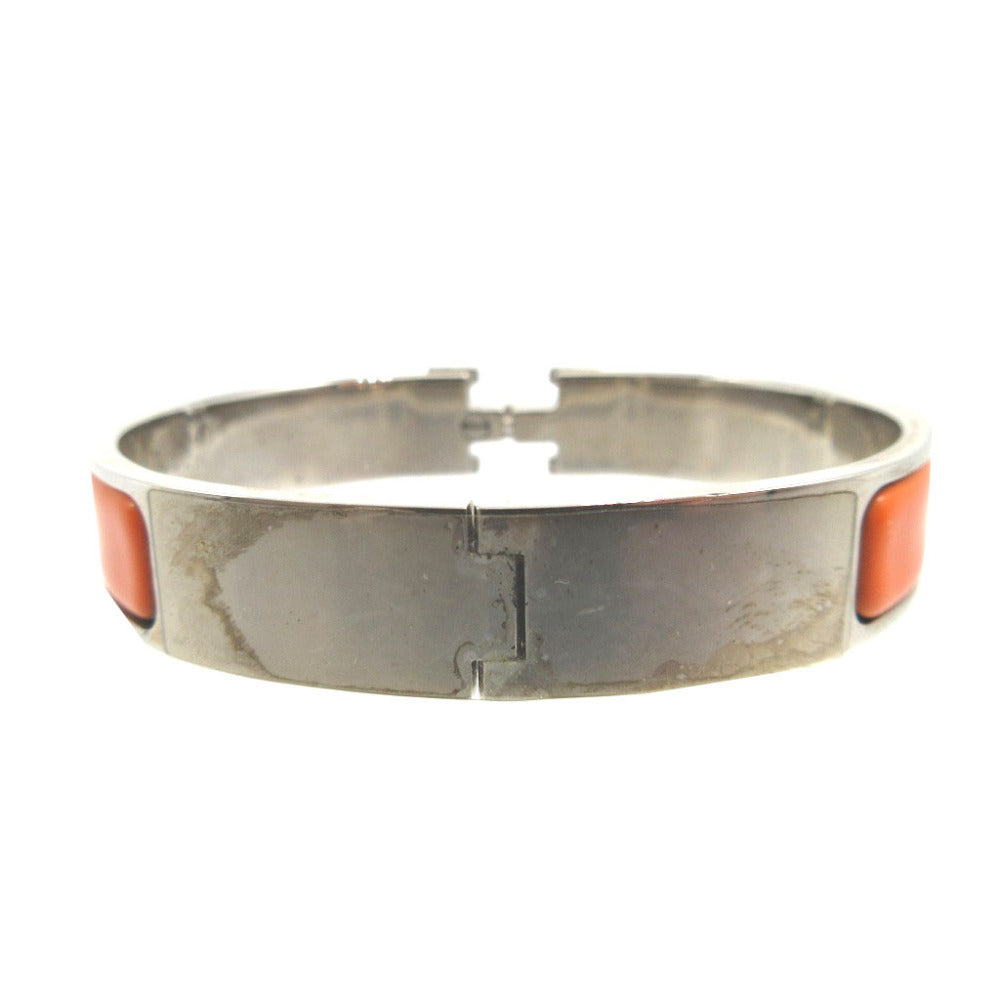HERMES bracelet metal Orange clicclacH PM