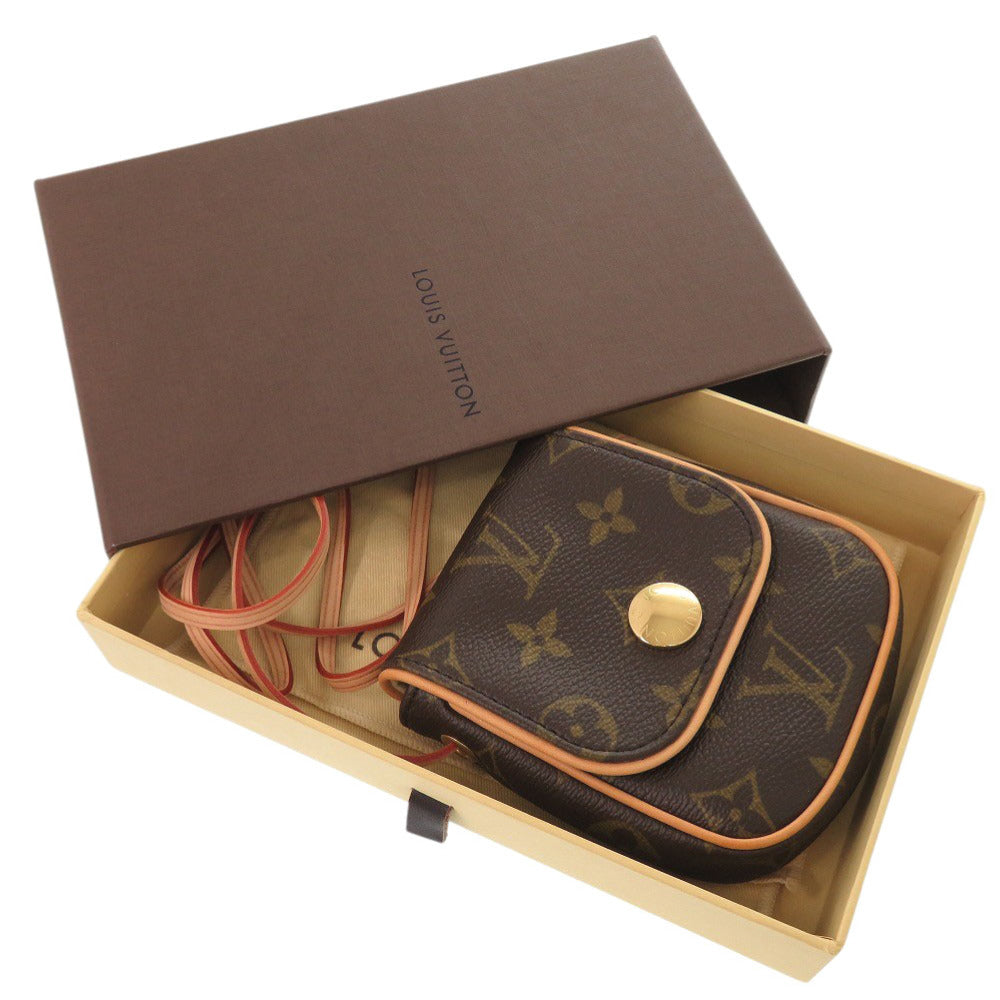 LOUIS VUITTON Shoulder Bag M60018 Monogram canvas Brown Monogram Pochette Cancun