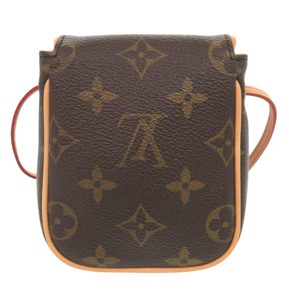LOUIS VUITTON Shoulder Bag M60018 Monogram canvas Brown Monogram Pochette Cancun